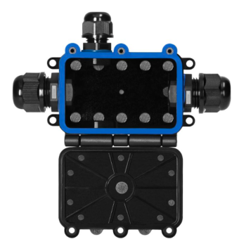 PUSZKA HD IP68 2 DŁAWNICE M20 2 DŁAWNICE M16 ORNO OR-JB-13815/4X NATYNKOWA UKŁAD X